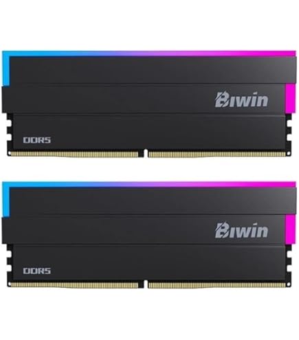 BIWIN Black Opal DW100 DDR5 RGB RAM 32GB (16GBx2) 6000MHz CL30